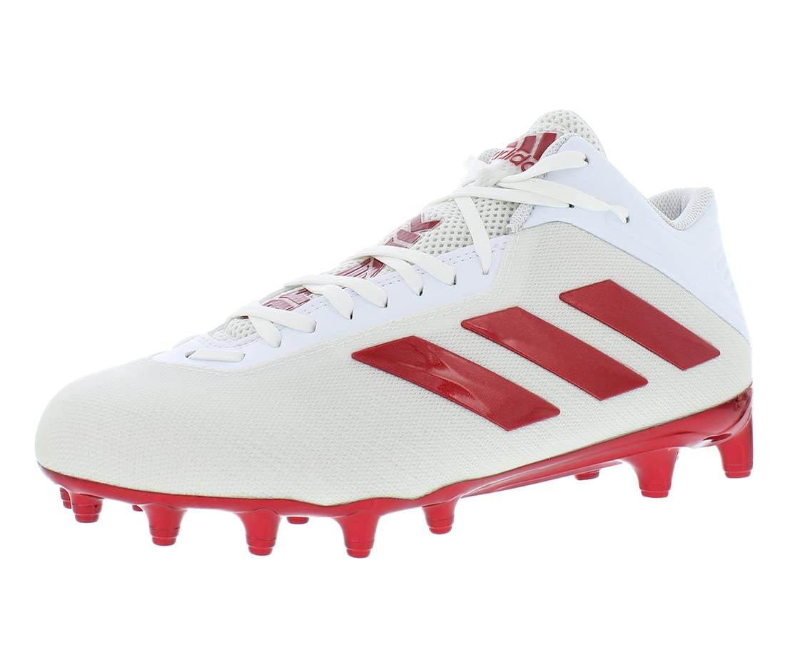Adidas Sm Freak Mid Rfs Men Shoes Size 12, Color: White/Red/White