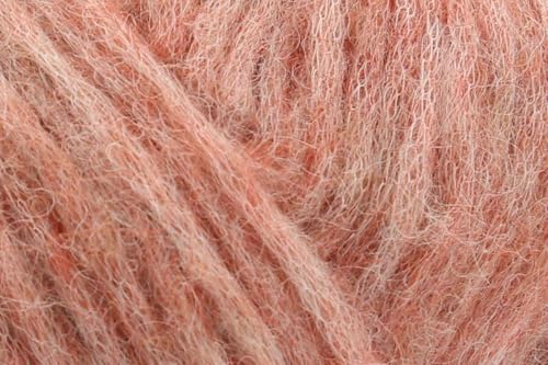 Pelote de laine d'alpaga et mérinos, 4 médium peigné, Aran, Drops Air, 51 g 150 m (32 blush)