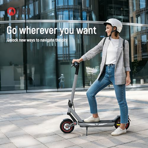 Image of Electric Scooter Adults,1200 /1600W Motor, 30 /34 MPH Top Speed & 30 /40 Miles Range, 48V 18 /21AH Big Battery, 10 /11 inch Off-Road Tire Folding E Scooter with Seat, Dual Braking System, Double Suspension