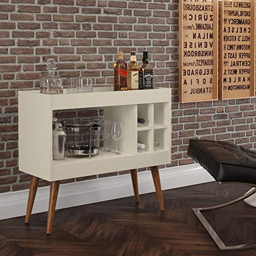 Aparador Bar com Adega Coffee Break - Off White - RPM Móveis