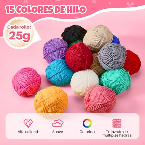 Reviews de Kits para tejer con aguja de lengüeta Top 10. 18 Imagen adicional