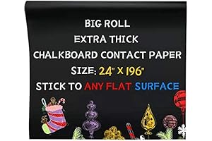 Oxdigi Chalk Paper Roll, 24 x 196 Inches, Premium Chalkboard Contact Paper