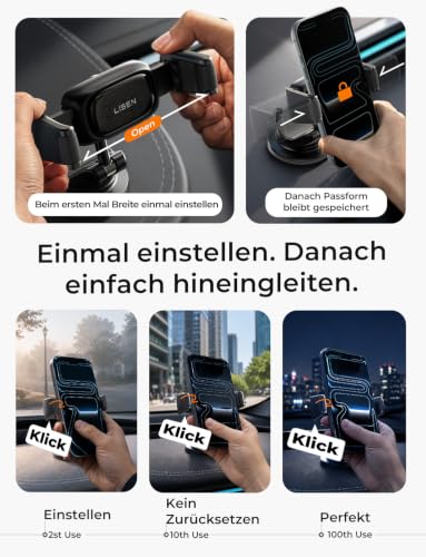 LISEN Handyhalterung Auto Magnet - 2026 für Magsafe Autohalterung Handyhalterung Auto Magsafe… – Ansicht 3