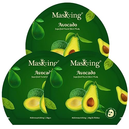 How to Make Your Own Natural Skincare Products at Home 8 Masking Superfood Avocado Facial Sheet Mask | Hydrating, Brighten...