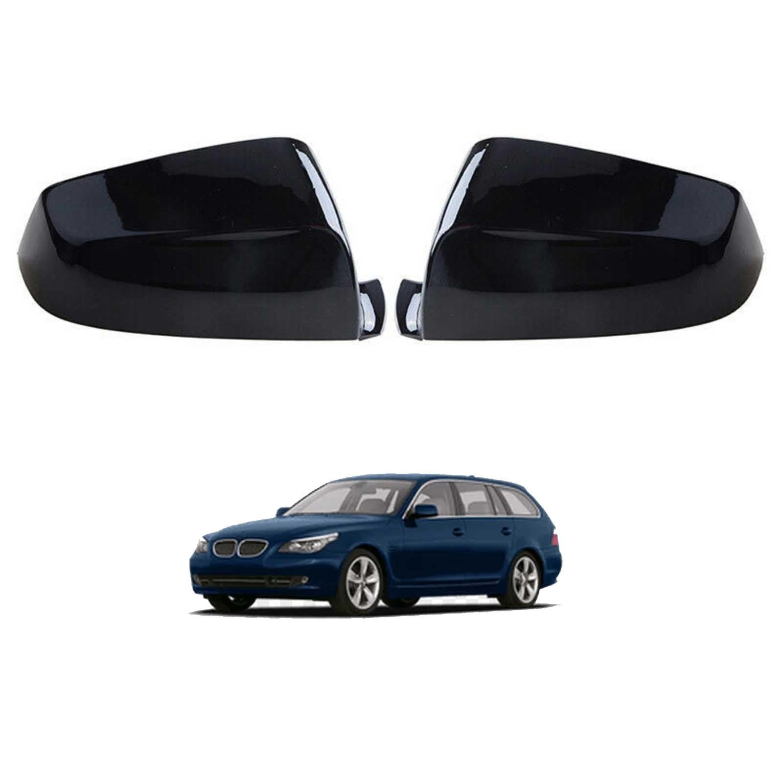 Coque de rétroviseur BMW E61 LCI haute résistance en ABS antichoc pour Touring
