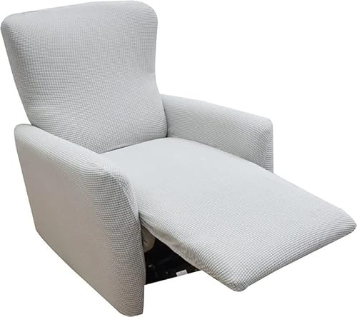 JORTUIO Housse de Fauteuil Relax,Doux Imprimées Spandex Housse Fauteuil Inclinable Electrique Extensible 1 Places Antidérapante avec Poche Latérale, Protege de Meubles Lavable (Color : #23) Cover