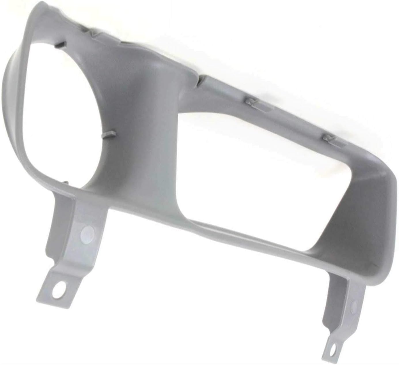 Front Bumper Sight Shield Fog Light Trim Bezels Set of 2 For 1994-2001 Dodge Ram 1500/1994-2002 Ram 2500 3500 / For Models WITH Fog Lights