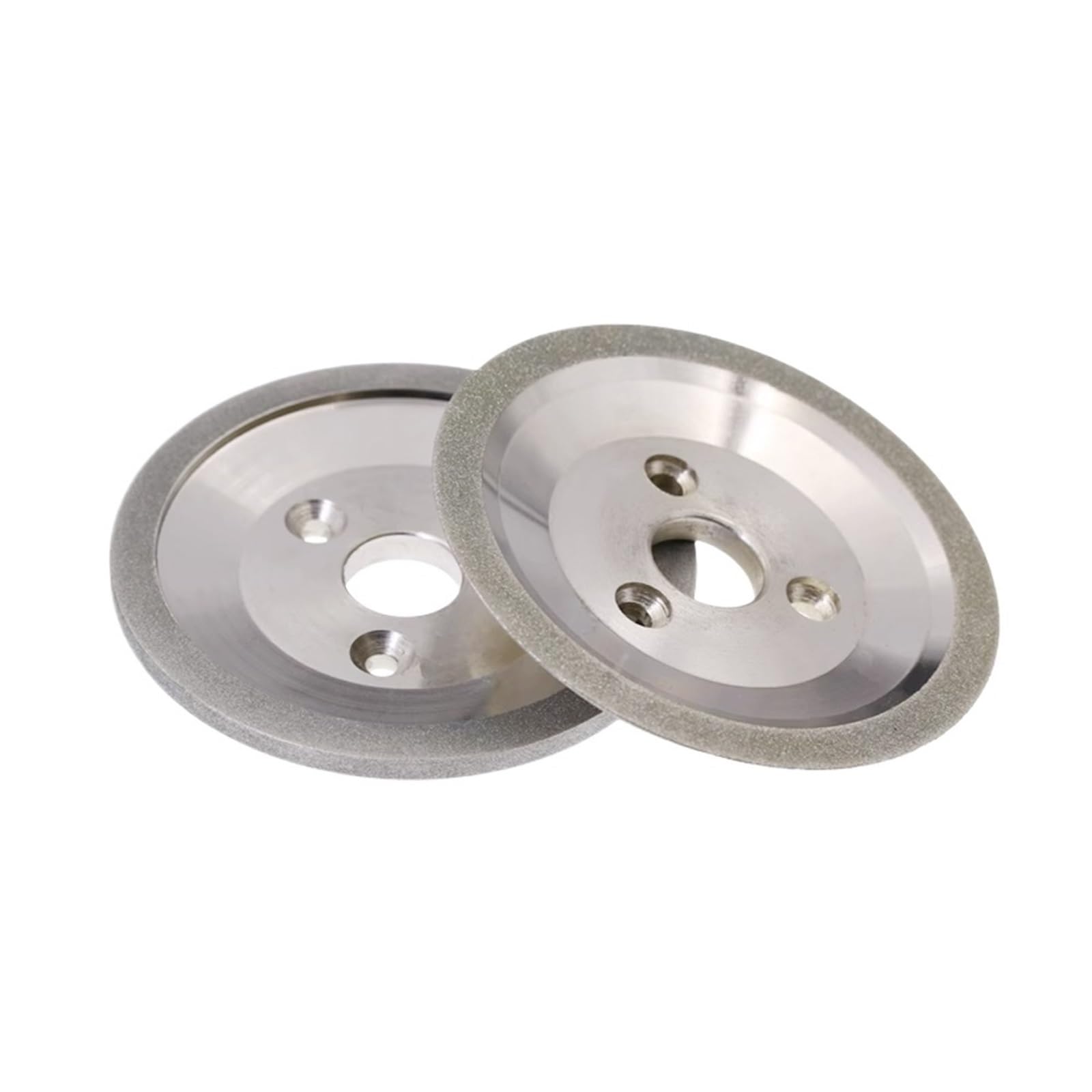 1 szt. 125 mm diamentowa tarcza szlifierska z trzema otworami do ostrzenia noży – do frezów ze stali wolframowej i PCD(400grit-45DEG)