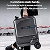 Durable Smart Electric Luggage Cycling Boarding Suitcase 2024 Inch Hardside Luggage Security Anti Theft Travel Artifact Carry On