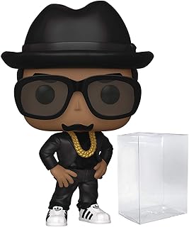 Funko Pop! Rocks: Run-DMC - DMC Vinyl Figure (Bundled with Pop Box Protector Case)