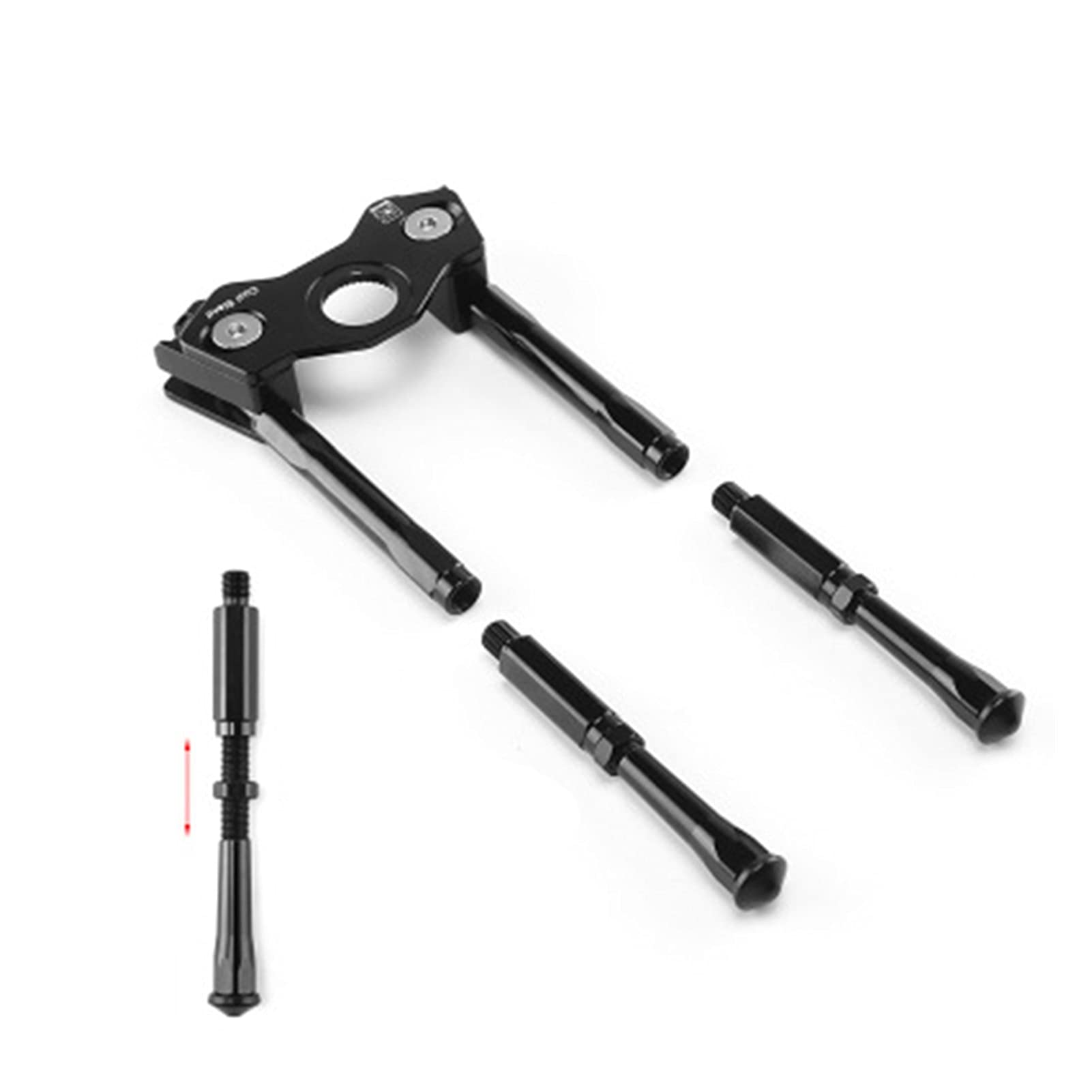 Cavalletto Bici,Cavalletto MTB MTB Bicicletta Bike Borse Regolabile Road Bicycle Laterale Lato Kickstand Bici Parcheggio Stand Supporto