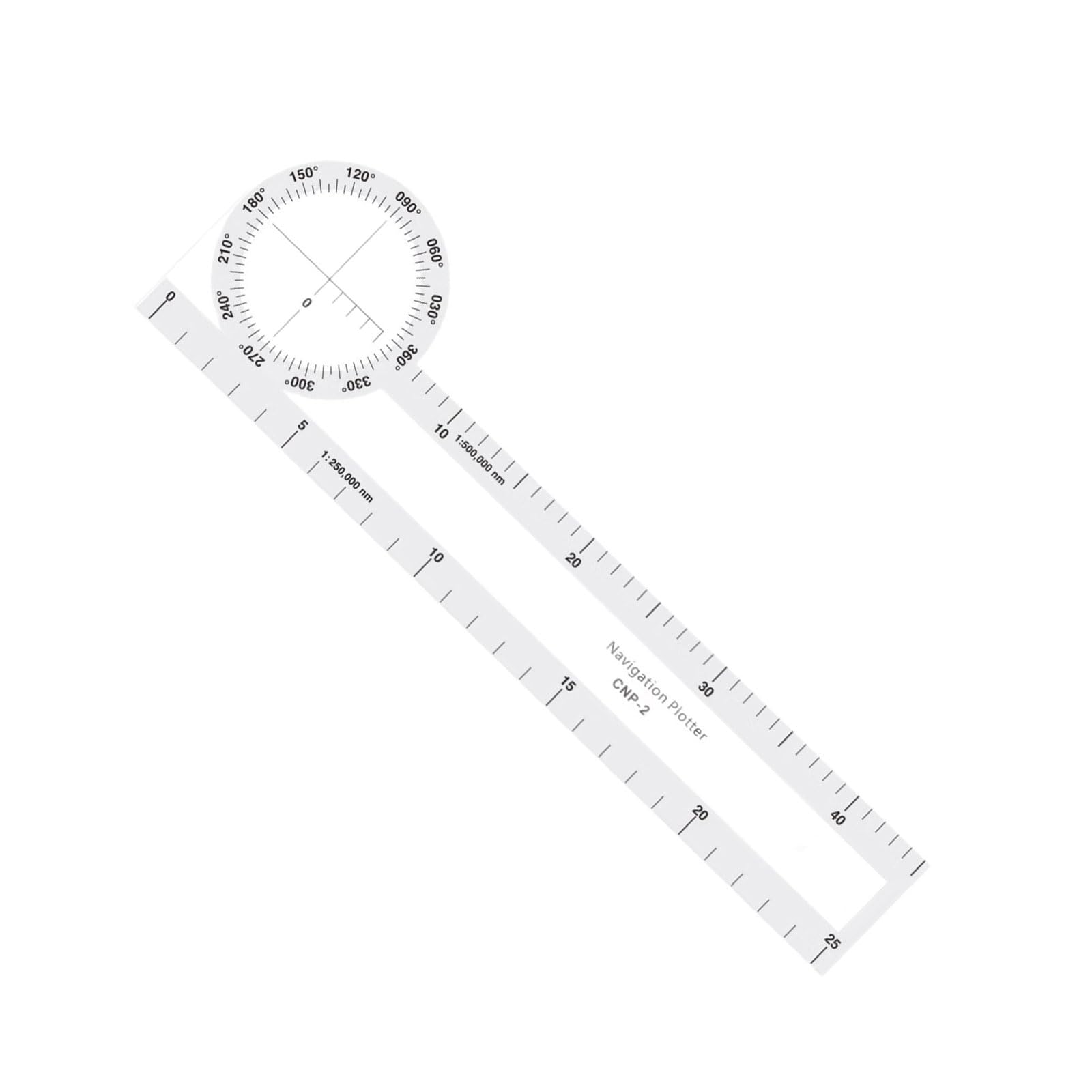 Plotting Slide Ruler Suitable for Flight Marine Navigation Applications Including Electronic Backup Training Instrument Navigation Ruler