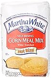 Smuckers Martha White Corn Meal Mix, Self-Rising, Enriched, White, 5 lb