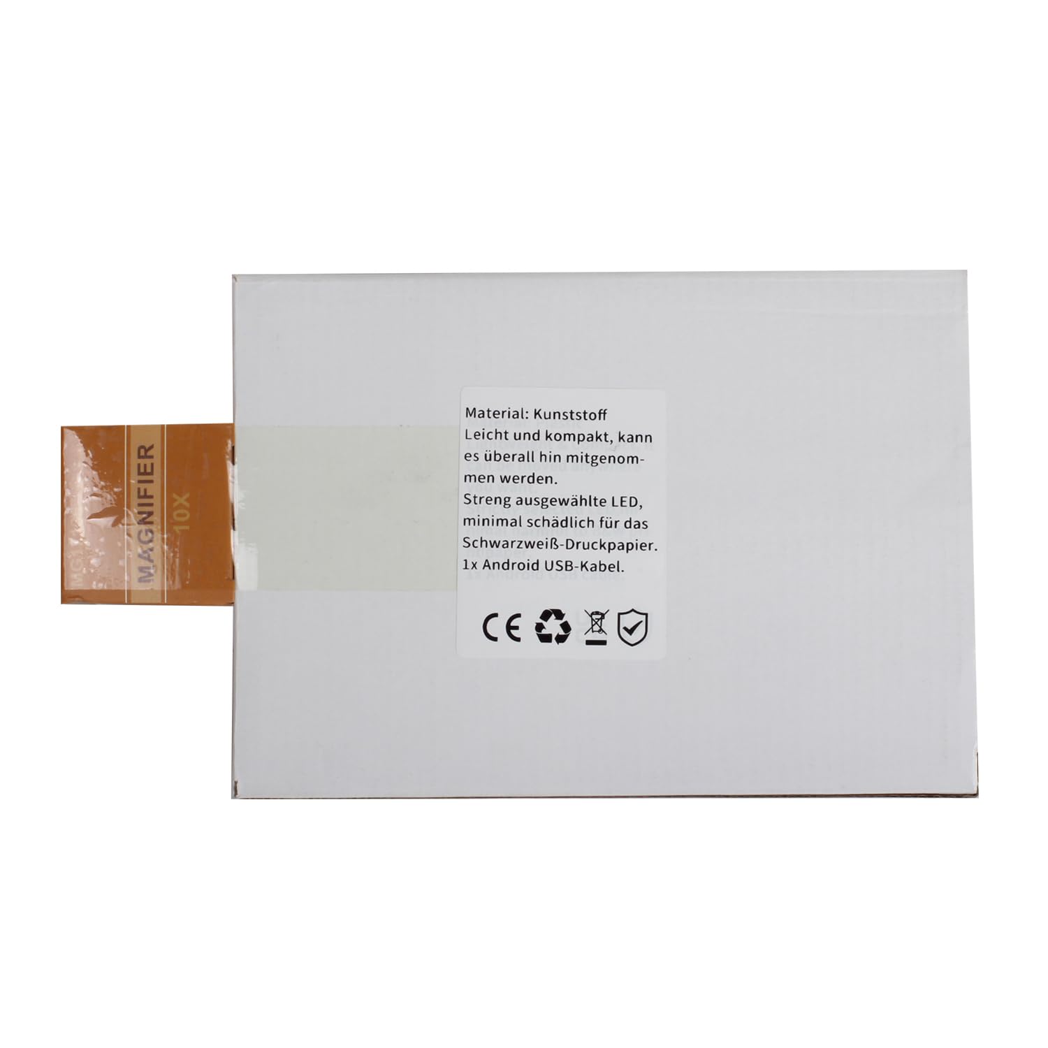 eTone Pellicola a LED per diabeti, con lente d'ingrandimento 10x
