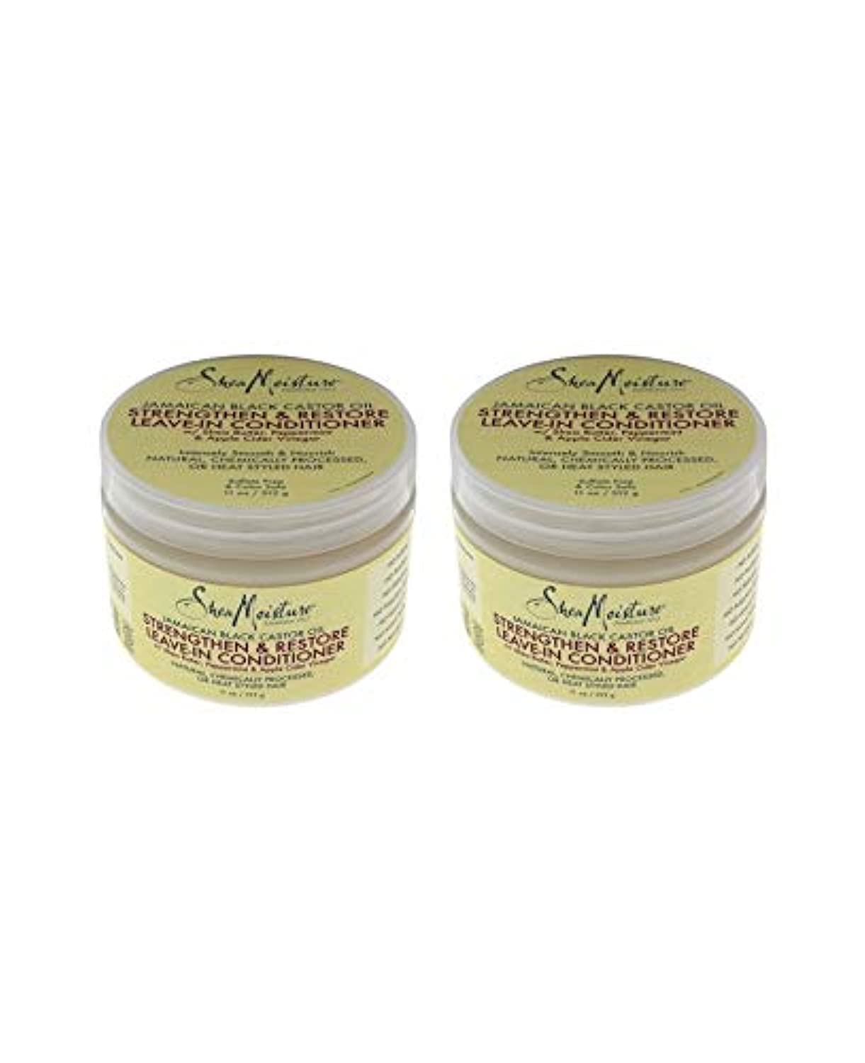 SHEA MOISTUREJamaican Black Castor Oil Strengthen And Grow Leave-In Conditioner For Unisex, 11 Oz.