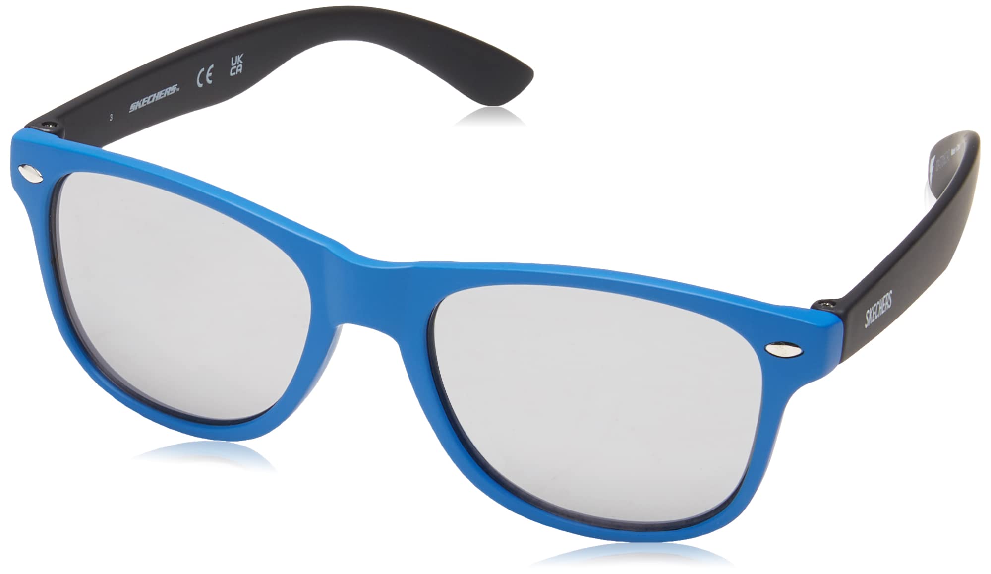 Skechers Sea9081, Gafas Niños, Azul Mate, 47mm