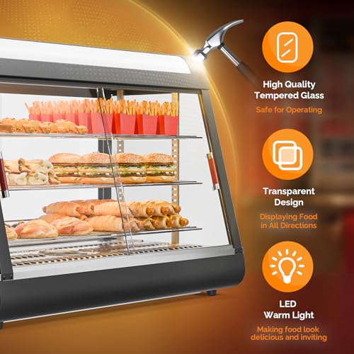 Commercial Food Warming Display Cabinet