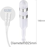 Vista 7 de iStim Sonda médica para la estimulación muscular eléctrica del piso pélvico, alivio de la incontinencia, compatible con la máquina de incontinencia