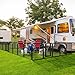 Yaheetech Dog Playpen Outdoor, 24 inch 16 Panels Dog Pen Indoor Heavy Duty Puppy Exercise Pen Metal Pet Fence for RV Camping/Yard/Garden