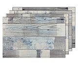 💦 Abwaschbar | Weiche Anti-Rutsch-Unterseite | Für Innen & Außen