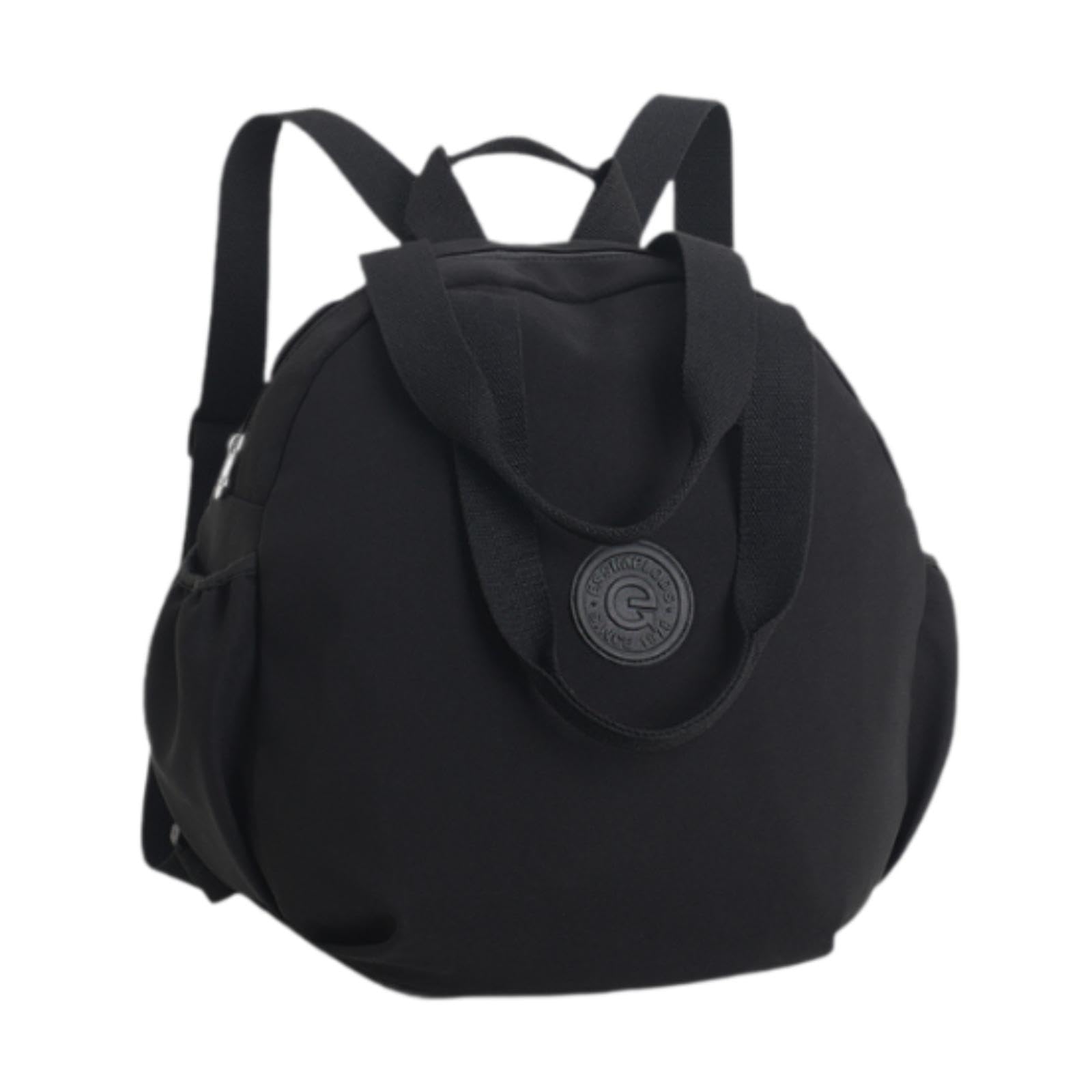 CALANDIS™ Multifunctional Backpack Trendy Travel Daypack for Holidays Commuting Hiking Solid Black 46x35x12 | Womens Handbags & Bags-image-13
