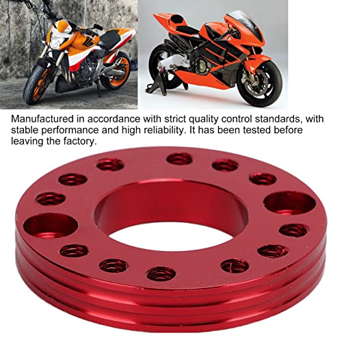Aramox Aluminum Alloy 28Mm Carburetor Spacer Adapater Intake Manifold Spinner Plate Replacement, Fit For Xr50 Series(Red) #TOP4