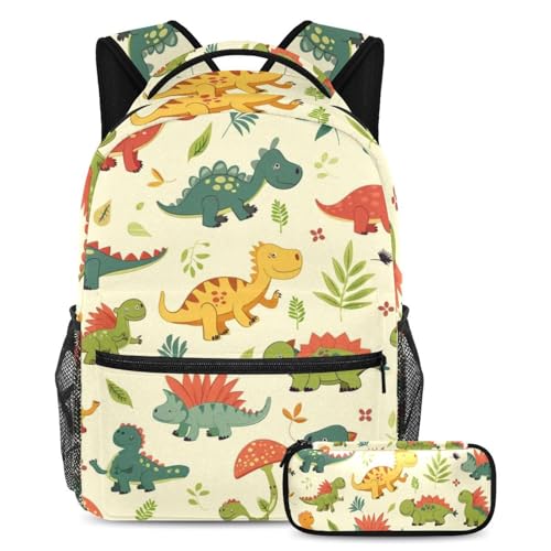 Cartable enfant dinosaure pour transporter tous les grands cahiers