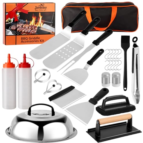 Juego de 29 piezas para parrilla acero inoxidable