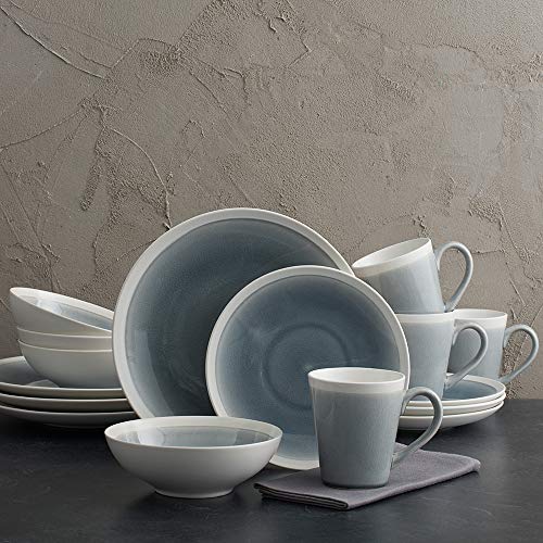 Mikasa Brielle 16-Piece Dinnerware Set, Service For 4, Grey #TOP3
