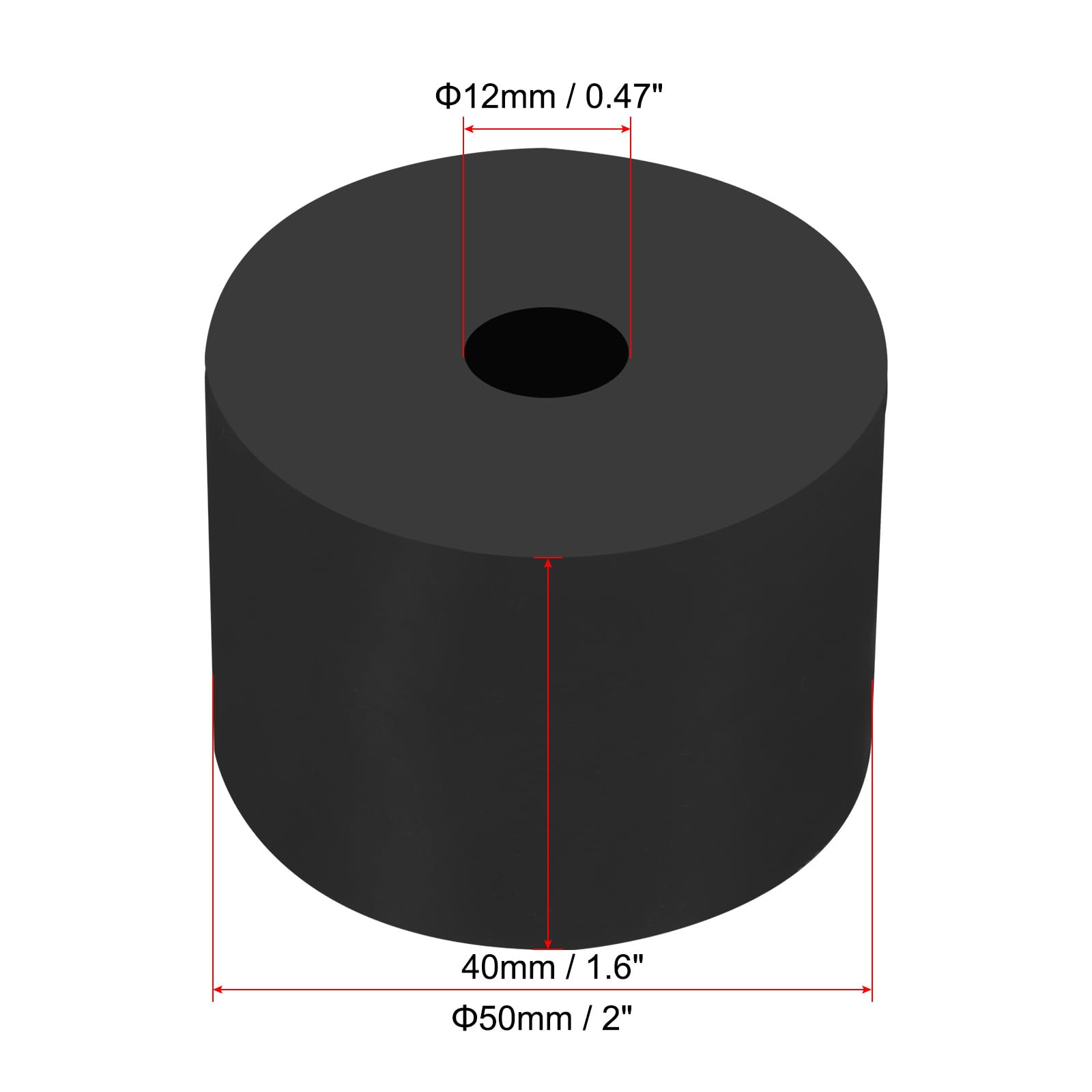 PATIKIL Multi Purpose Rubber Spacer - Image 2