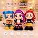 Imagen de Grupo Moya -Pack de 3 Peluches K-Pop Music 20 cm