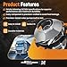 maXpeedingrods AW5072 Engine Water Pump for Cadillac DeVille 1995-2005, for Eldorado 1995-2002, for Seville 1995-2004, for Pontiac Bonneville 2004-2005 4.6L 4.0L V8 Petrol 130-1840, 89017900