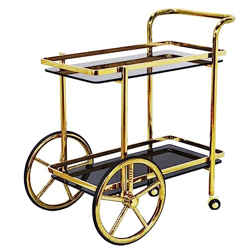 Wrought Iron Tea and Service Trolley