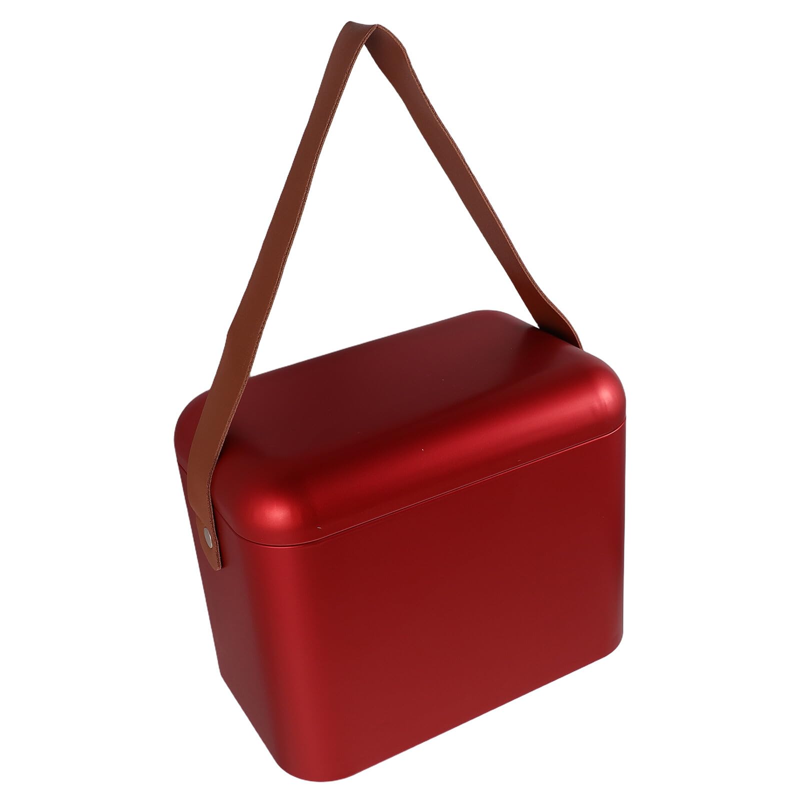 Amosfun Tinplate Airtight Food Storage Can With Sealed Lid And Carrying Handle Portable Metal Tea Candy Container For Kitchen And Travel