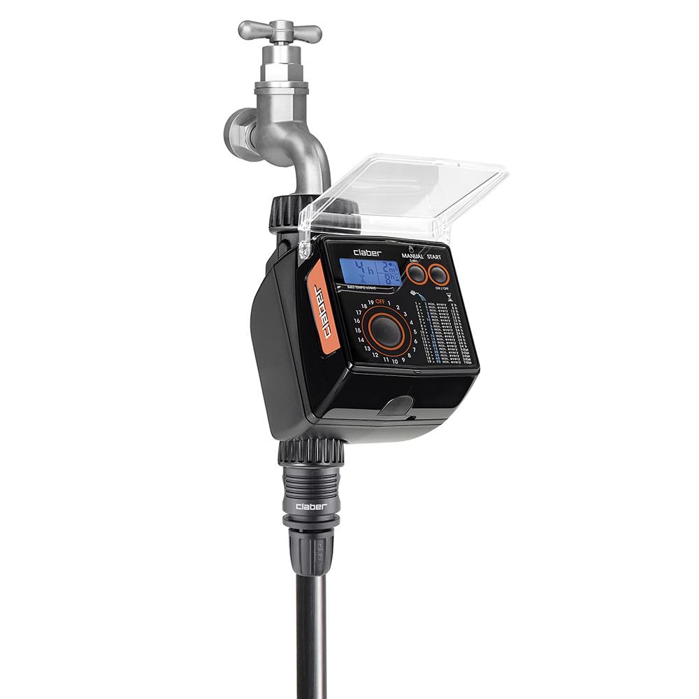 Claber Tempo Logic, programmatore digitale a rubinetto a una via