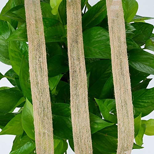 Livder 3 Rolls Natural Jute Burlap Fabric Ribbon For Wedding Events Party Wrapping And Home Decor, 11 Yards Each Roll, 1 Inch Wide #TOP5