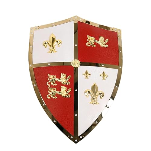 Munetoshi Medieval Royal Crusader Lion Shield Armor w/Handle