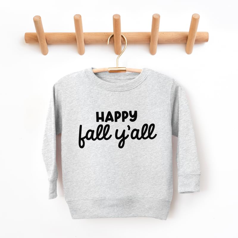 Bump and Beyond Designs Kids Happy Fall Y'all Halloween Sweatshirt for Boys and Girls2