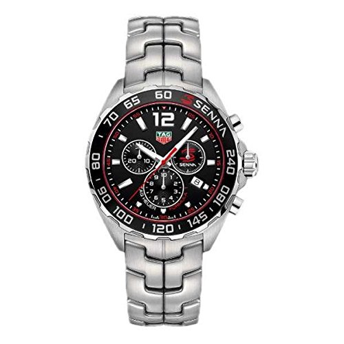TAG Heuer Formu?a 1 Special Edition Ayrton Senna CAZ1015.BA0883,  bransoletka : Amazon.pl: Moda