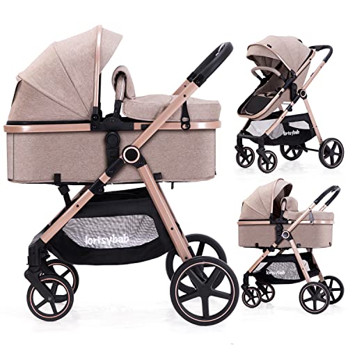 Lortsybab 2-in-1 Baby Stroller -...