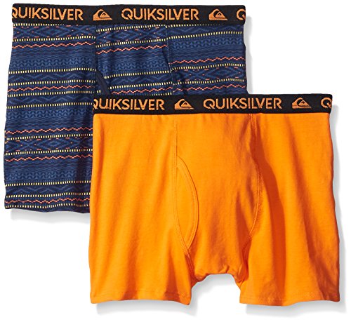 Quiksilver Little Boys' Ethnic Print Boxer Brief (Pack of 2)
