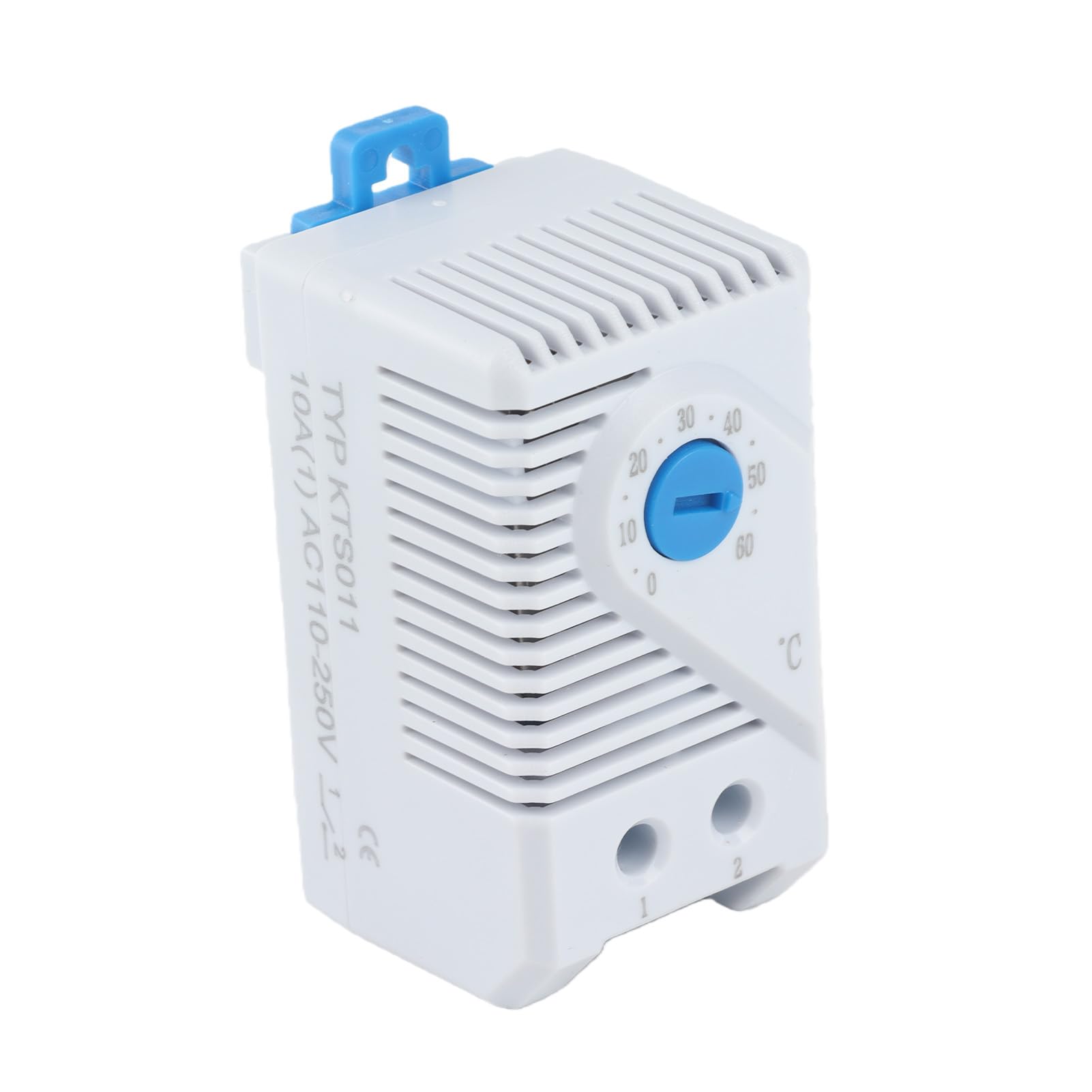 Yctze Termostato, Regolabile 0-60℃, per Uso Generale (KTS011) | Plastica di alta qualità, installazione semplice, temperatura regolabile, compatibile con riscaldatori, sicuro e durevole