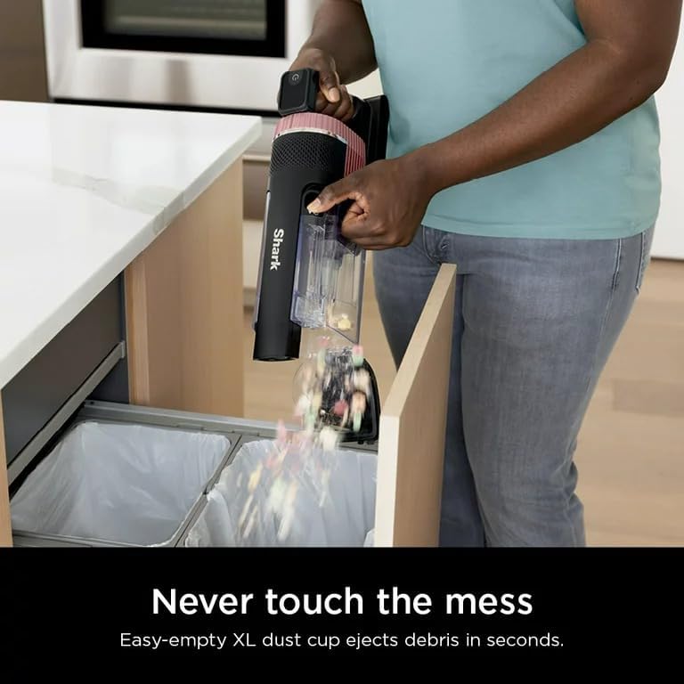 Easy-empty XL dust cup