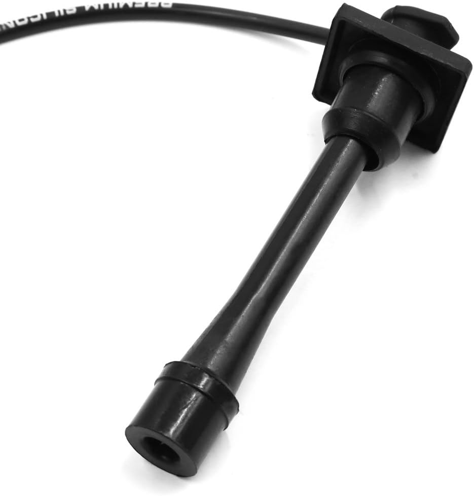 uxcell Car Spark Plug Wires Set of 4 Ignition Wires for Toyota Celica Corolla 1993-1997 Paseo 8128 Te41