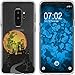 Produktbild PhoneNatic Case kompatibel mit Samsung Galaxy S9 Plus Silikon-Hülle Herbst Spukschloss M4