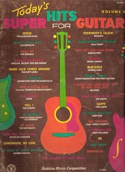 Sheet music Today's Super Hits for Guitar (Volume 3) Book