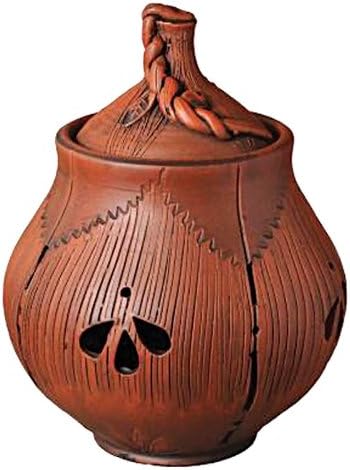 Stoneware. Container for Garlic Storage "Garlic"