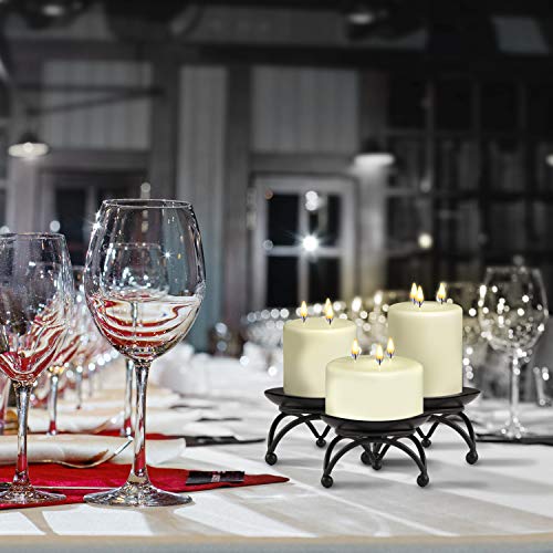 Bolsius - Pillar Candle – XXL - Ivory - 3-wick - 15 x 15cm - Image 4