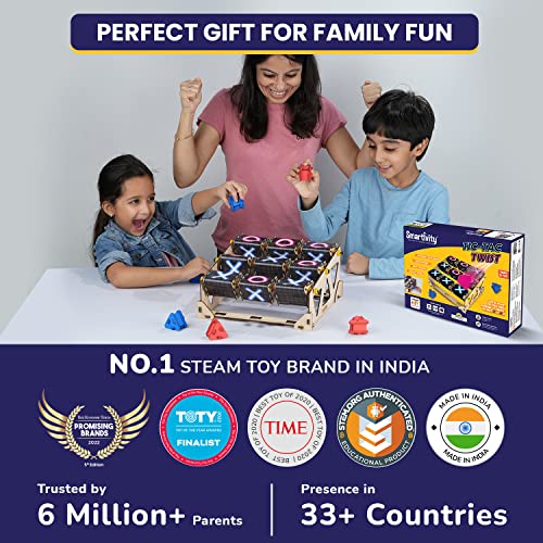 Smartivity-Tic-Tac-Twist-STEM-DIY-Fun-Toy-for-Kids-6-to-12-Birthday-Gift-Toy-for-Boys-Girls-Age-6-8-10-12-Science-Toy-Educational-Based-Activity-Game-Made-in-India