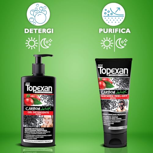 New Topexan Maschera Peel Off Carbon Detox 100 Ml - 3